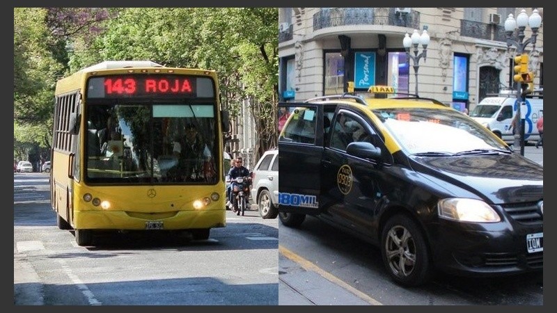 Habrá un esquema especial para colectivos y taxis en las Fiestas.