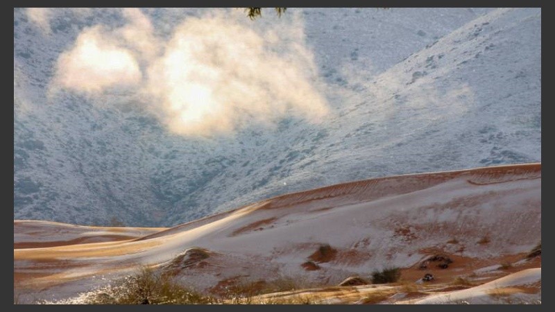 La nieve se derritió en menos de 12 horas. 