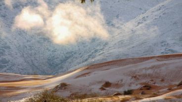 La nieve se derritió en menos de 12 horas.