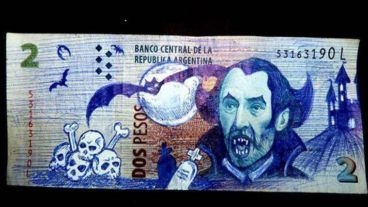 Personajes de series y películas, músicos y otras sorpresas decoraron el billete.