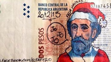 Personajes de series y películas, músicos y otras sorpresas decoraron el billete.