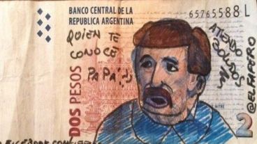 Personajes de series y películas, músicos y otras sorpresas decoraron el billete.