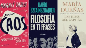 Los más vendidos: filosofía, divulgación científica, humor y novela.