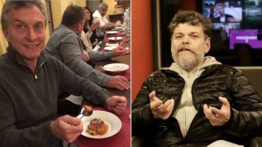 Casero lanzó la consigna del flan y Macri subió la sugestiva foto.