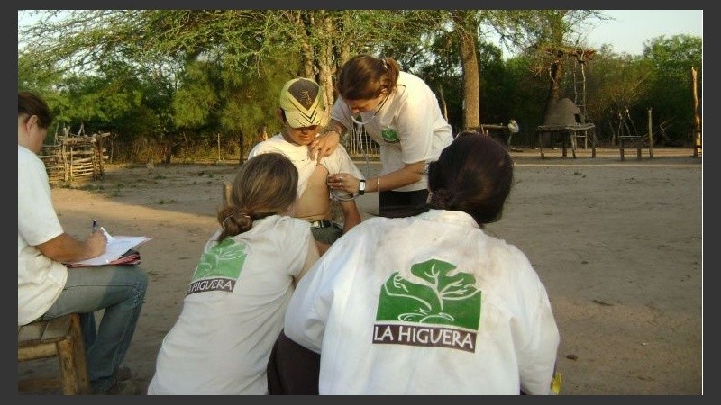 En 2010, La Higuera se radicó en pleno monte chaqueño. 