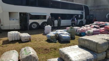 La mercadería fue secuestrada por Gendarmería.