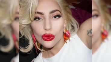 Lady Gaga, al natural y lookeada.