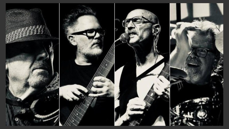 David Cross, Markus Reuter, Tony Levin y Pat Mastelotto.