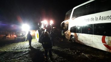 El accidente fue sobre la ruta 11, cerca de San Justo.