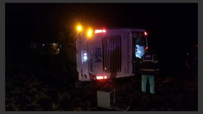 El accidente fue sobre la ruta 11, cerca de San Justo.