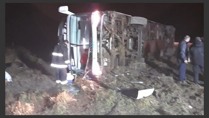 El accidente fue sobre la ruta 11, cerca de San Justo.