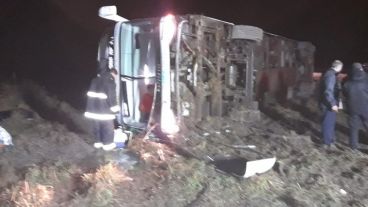 El accidente fue sobre la ruta 11, cerca de San Justo.