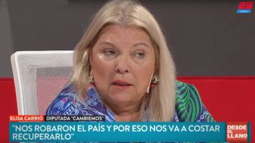 Lilita, incontenible como el dólar.