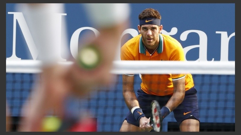 Delpo ganó un tie break clave en el tercer set y después lo barrió.