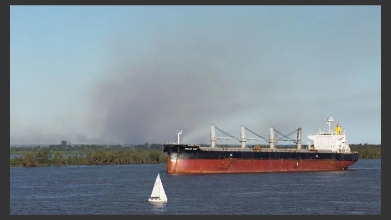 En los últimos días el humo se sintió de forma intensa en Rosario.