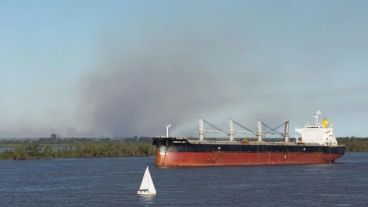 En los últimos días el humo se sintió de forma intensa en Rosario.