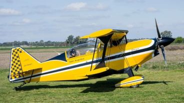 Juan Marcos "Tati" Angelini se dedicaba también a la aviación.