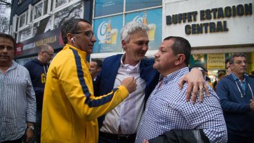 Ricardo Carloni y Martín Lucero, los vicepresidentes electos.