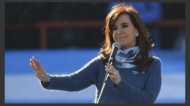 La imagen de Cristina en la publicación que marcó el regreso de Carta Abierta.