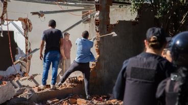 La demolición del inmueble se concretó este miércoles.