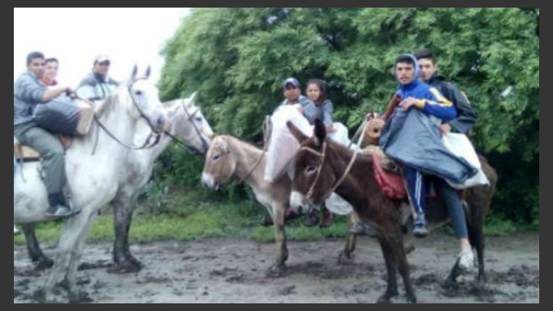 Los chicos y los caballos. Un ejemplo.