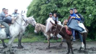 Los chicos y los caballos. Un ejemplo.