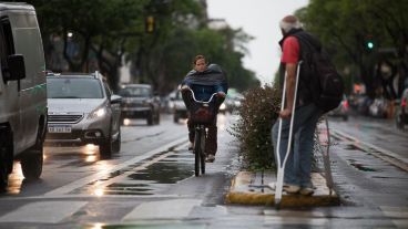 La lluvia no dio tregua.