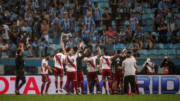 River dio vuelta el partido en el Arena do Gremio y pasó a la final de la Libertadores.