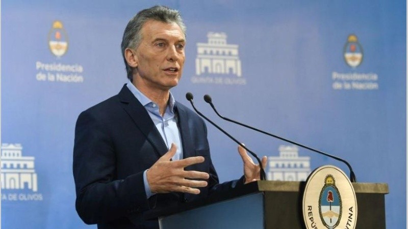 Macri dijo que 