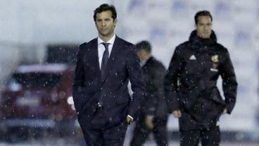 Solari, entrenador del Madrid.