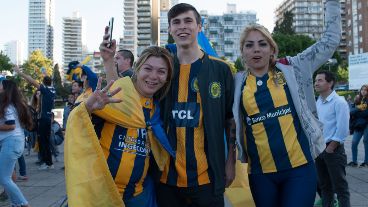 La celebración canalla en el Monumento.