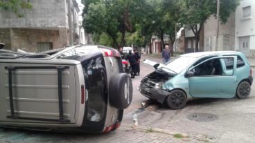 La escena impactante en la esquina de Echesortu.