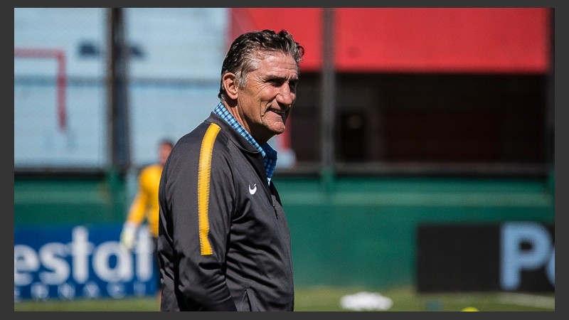 Bauza, más tranquilo tras la victoria.