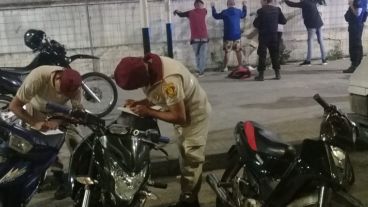 El operativo por robo piraña en la fiesta de la Cerveza.