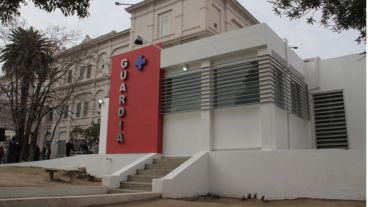 La guardia del hospital Tránsito Caceres de Allende.