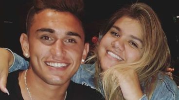 Morena Rial y su novio, felices por lo que viene.