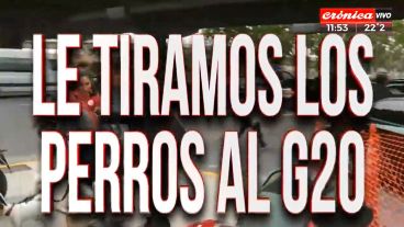 Bajo la consigna “El show del G20”, Crónica se hizo un festín.