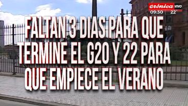 Bajo la consigna “El show del G20”, Crónica se hizo un festín.