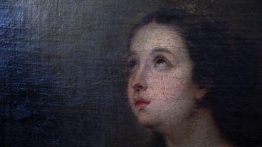 Detalle de la obra de Murillo.