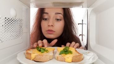 La comida debería cubrirse con una tapa apta para microondas.