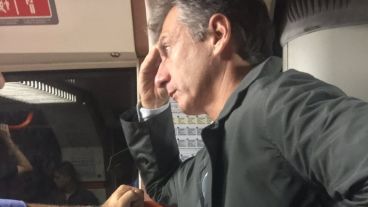 ¿Mauricio Macri en el subte de Buenos Aires?