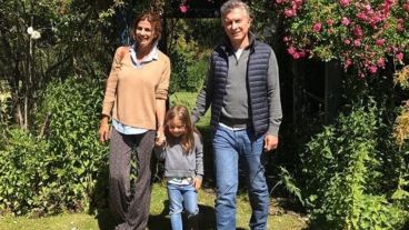 La familia presidencial descansa hasta el lunes.