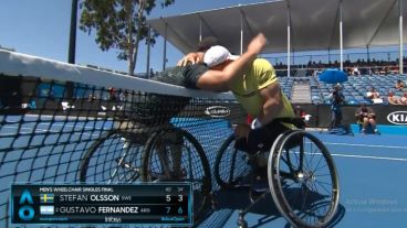 El Lobito, de 25 años, pudo tomarse revancha de un rival que el año pasado lo había vencido en la final de Wimbledon.