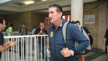 Bauza dijo que se fue "satisfecho" del partido hecho en Parque Patricios.