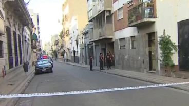 La beba murió en un edificio de San Telmo.