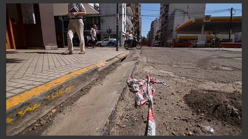 Cristian caminaba por la esquina y al parecer lo atropellaron cuando dobló.