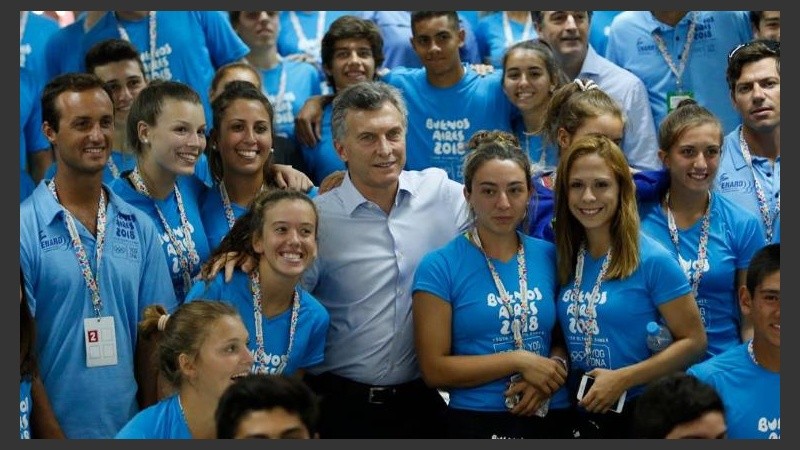 Macri había tomado a su cargo la Secretaría de Deporte en 2017.