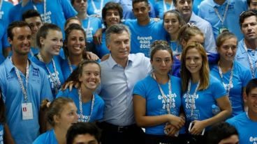 Macri había tomado a su cargo la Secretaría de Deporte en 2017.