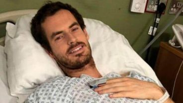 "Espero que ese sea el final de mi dolor de cadera", expresó Andy Murray en el posteo.