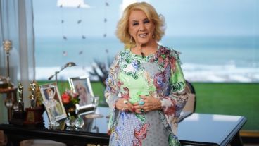 Mirtha Legrand, desde Mar del Plata.